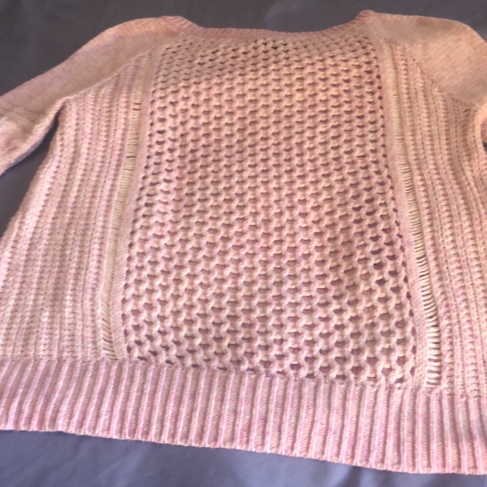 Pink knit sweater - Picture 3 of 4